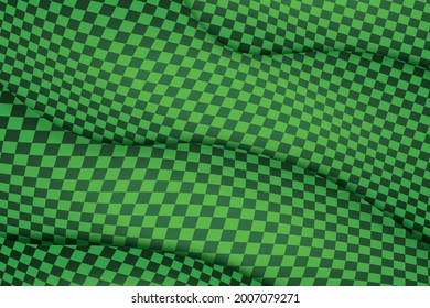 Vector realista Tarjeta de crédito de dos lados, verde. Tarjeta de plástico con descuento para compras. Ilustración vectorial, diseño para tarjetas bancarias