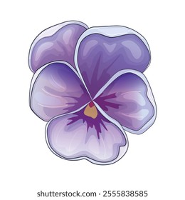 Realistic vector flowers petals buds bouquets. Anemones, peonies pansies magnolia