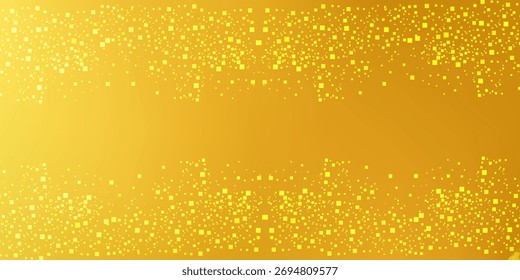 Fondo de oro de Vector realista. Fondo Horizontal de oro brillante. Fondo brillante. Luminosa Plantilla de Anuncio de lujo. Fondo brillante