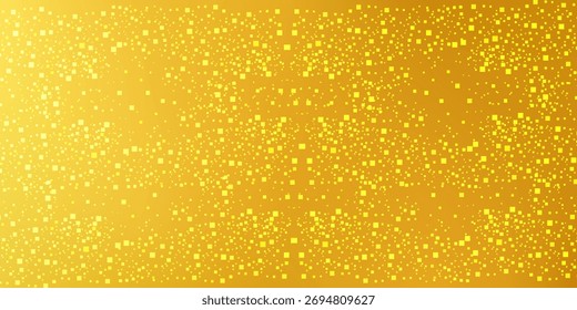 Vetor realista de fundo dourado. Fundo horizontal dourado brilhante. Fundo brilhante. Brilhante modelo de banner de luxo. Plano de fundo Shimmer