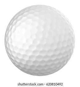 Realistic vector golf ball