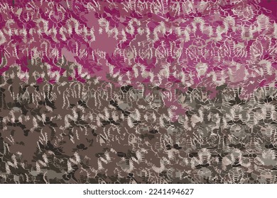 Realistic vector illustration of Beige openwork lace on a black-burgundy background
