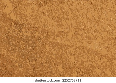 Realistic vector illustration of cumin powder texture close up. Spices or condiments as background
