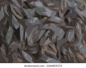 Realistic vector illustration of dried plums or prunes background. Dried plums, pitted. Healthy food concept
