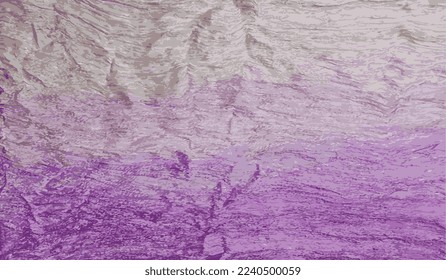 Realistic vector illustration of a fabric with a gradient in lilac pink and white colors. Background from fabrics. Textile texture.
