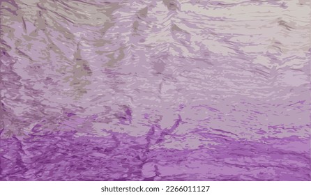 Realistic vector illustration of a fabric with a gradient in lilac pink and white colors. Background from fabrics. Textile texture.