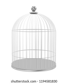 realistic vector illustration isolated cage bird
