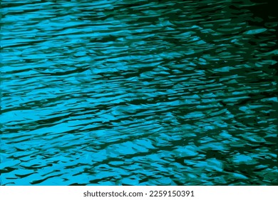 Realistic vector illustration of river water background with waves and ripples. Nitra river in Slovakia.
