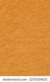 Realistic vector illustration of yellow terry cloth for towels. Yellow fabric and texture concept. Close up terry cloth towel.