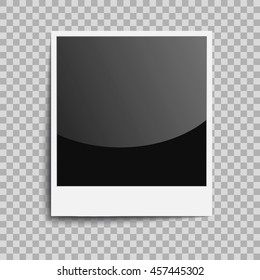 Realistic vector image Photo frames. 