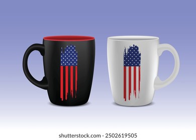 Realistic Vector Mug design Template