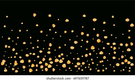 Realistic vector rose petals confetti flying. Yellow rose petals falling down. Tender romantic floral decoration. 3d petal shower isolated. Wedding, valentine, birthday or natural cosmetics background