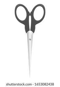 Realistic vector scissors. Scissors isolated on a white background.