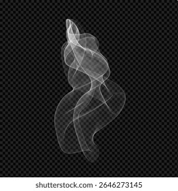 Realistic vector Smoke template design. Perfect cloudy Smoke.