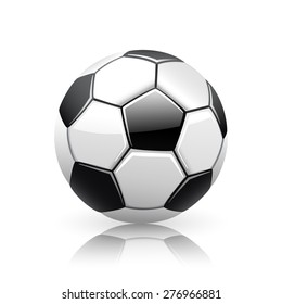 Realistic Vector Soccer Ball for Your Sports Projects