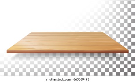 Realistic, Vector, Textured Wood. Can Be Used As Wooden Table Top, Floor or Shelf. 