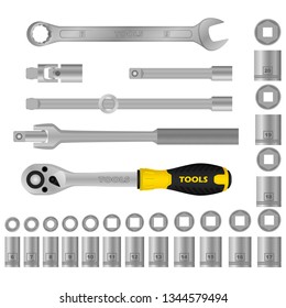 realistic vector tools. set