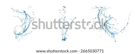 Realistic vector water drops png on a transparent light background. Water condensation on the surface with light reflection and realistic shadow. 3d vector illustration water splash.