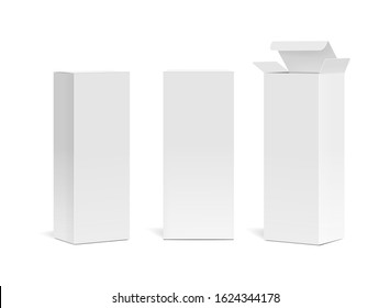 Download Tall Box Mockup Hd Stock Images Shutterstock