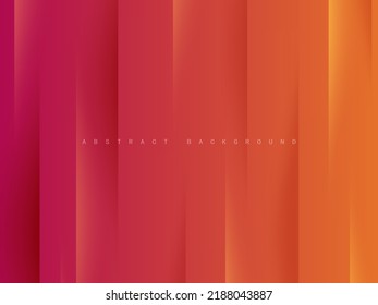 realistic vertical stripes pattern on orange gradient background
