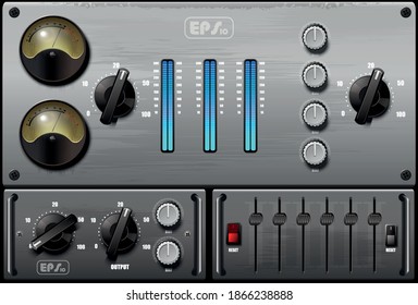 Realistic virtual equalizers and compressors. Vector