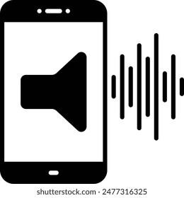 realistic Voice over App vector icon design, Artificial general intelligence symbol, Natural Language Processing sign, Machine and Deep Learning stock illustration, Natural AI Voice Generator concept