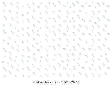 Realistic Water Drop Pattern Vectors Isolated Stock Vector Royalty Free Shutterstock