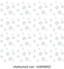 realistic water drop vectors as mirror glass background on transparency background, element design clean drop splash and rainy crystal vector