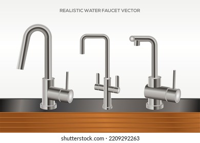 REALISTIC WATER FAUCHET VECTOR I