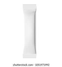 Realistic White Blank Packaging For Coffee, Sugar, Salt, Pepper, Spices Or Cosmetics Or Medical Products. EPS10 Vector