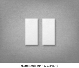 Realistic white brochure for presentation on a background with shadows. Vector illustration. Realistic layout.