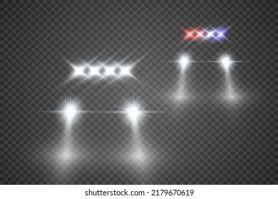 luci di illuminazione e luci delle auto sulle strade di campagna di notte.  7554771 Stock Photo su Vecteezy