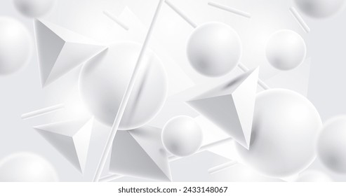 Realistic white monochrome background vector design in eps 10