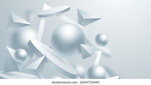 Realistic white monochrome background vector design in eps 10