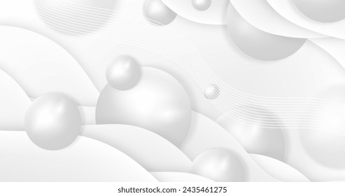 Realistisches weißes einfarbiges Hintergrund-Vektor-Design in eps 10