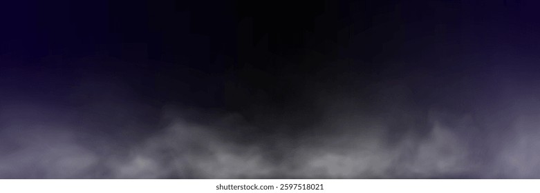 Realistic white smoke on transparent background with soft swirling effect, misty fog, airy vapor, atmospheric haze, drifting smog, subtle steam, floating cloud, delicate fumes.	