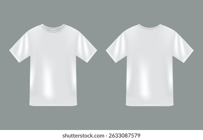 realistic white tshirt template realistic white tshirt template