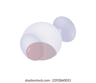 Realistic WineGlass Vector Image High Quality