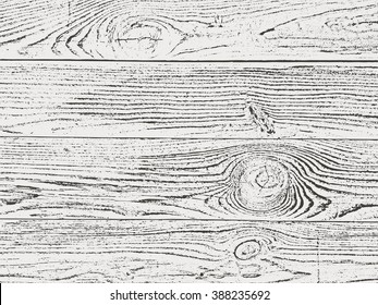 Realistic wood board. Natural Dark Wooden Background . Grunge vector texture. Wood grunge texture in black and white. Wooden background. Vector template.  Grunge vector texture.
