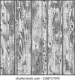 Realistic wood board. Natural Wooden Background . Grunge vector texture.