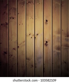 Realistic wood texture background. Eps 10