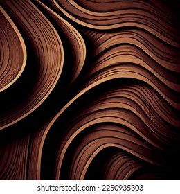 Fondo de tablero de textura de madera realista, patrón de textura de fibra - Ilustración vectorial