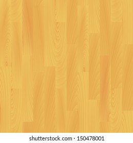 Realistic wooden flooring seamless pattern, vector 