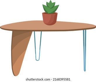 realistic wooden table on transparent background. wooden table, 3d. Elements for design, game, advertising illustration