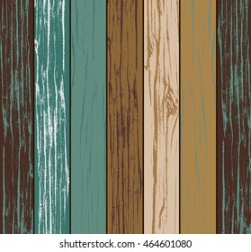 Realistic wooden vector background