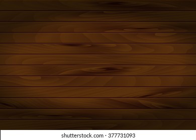 Realistic wooden vector background. Vector illustration. 
