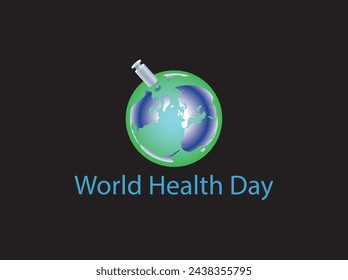 Realistic world health day,World health day banner template,