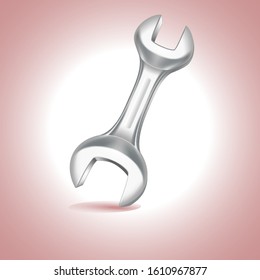 realistic wrench vector design, Illustration of Wrench.