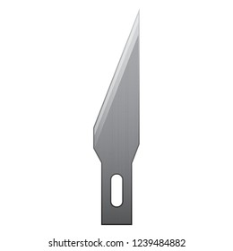 Realistic Xacto Knife Cutting Vector Symbol Icon Illustration Graphic