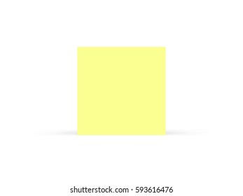 realistic yellow sticker,vector
